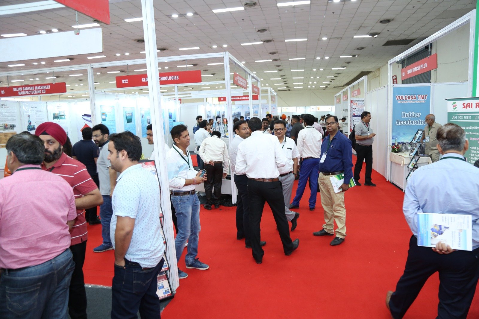 Trade fair — rubber sector focus.